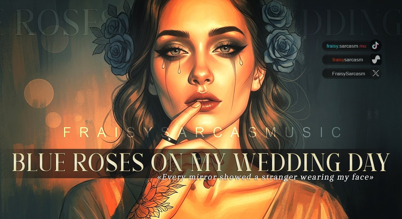 Blue Roses on My Wedding Day