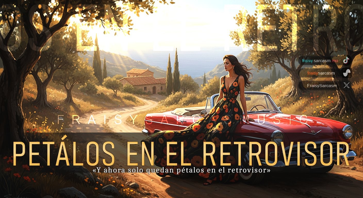 Petálos en el retrovisor